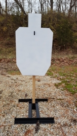 USPSA Metric Target Plate